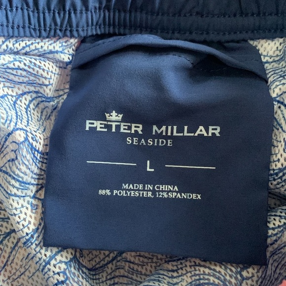 Peter Millar Ocean City Swim Trunk Men’s Coral Reef Pink Quick Dry Size Large - Picture 8 of 14